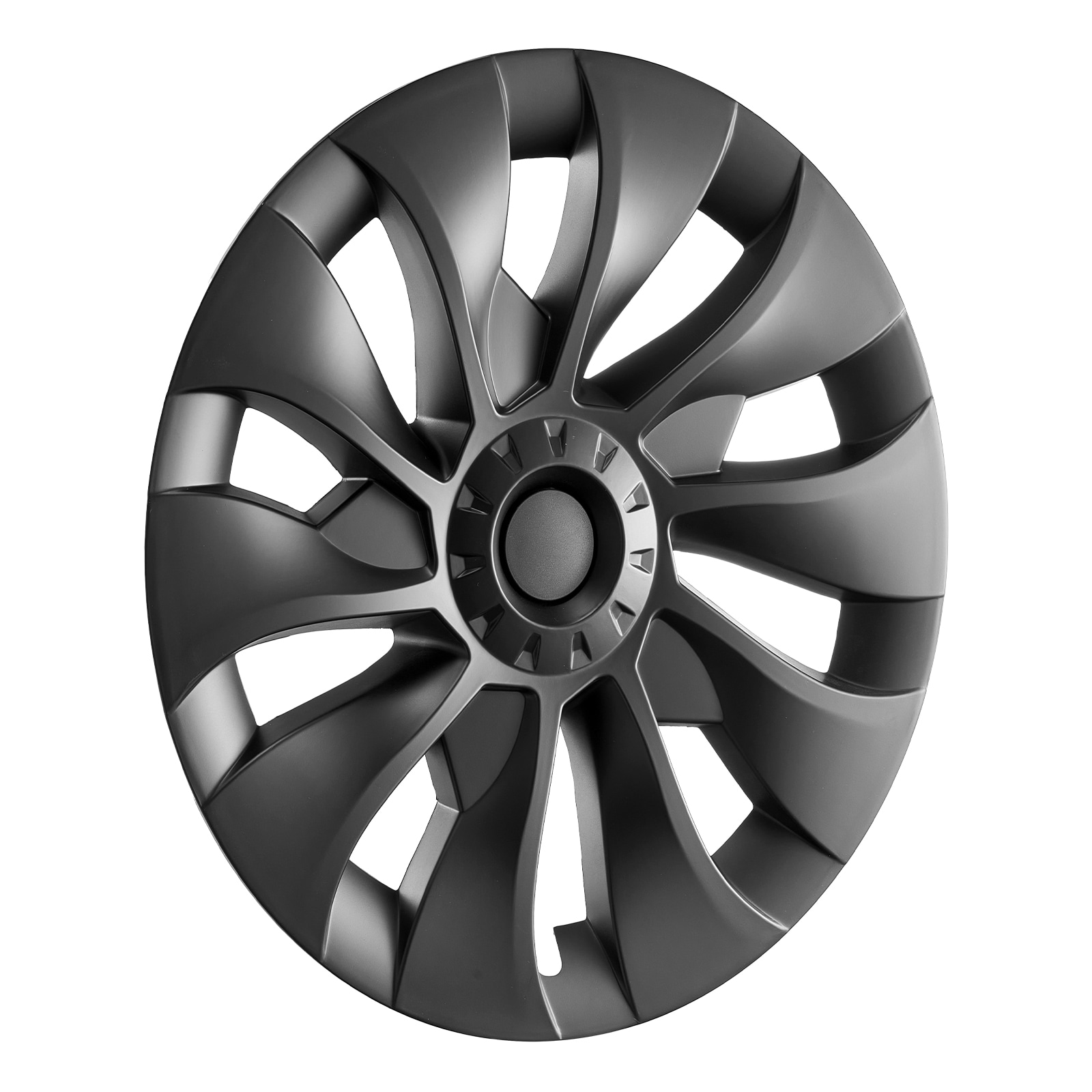 Wheel Rim Covers For Tesla Model 3 Hubcaps With Valve Hole Set_voghion.com